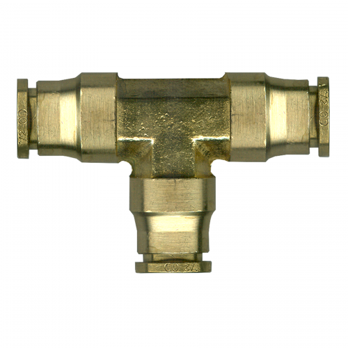 Fairview Push-Connect Tee;1/8 Item #: FVF-PC64-2 | GarageAndFab.com