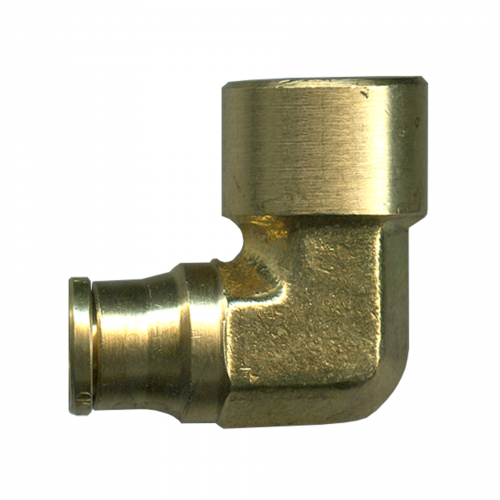 Fairview Push-Connect 90Elbow;3/8x1/4FPT Item #: FVF-PC70-6B | GarageAndFab.com