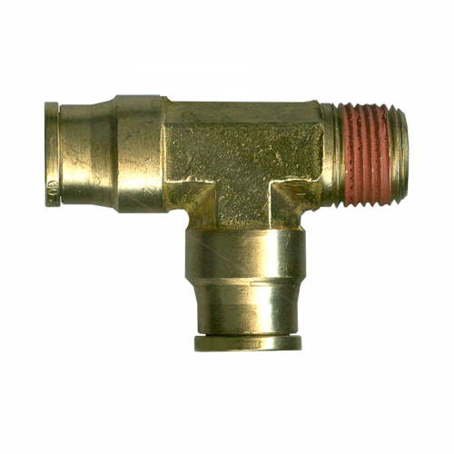 Fairview Push-Connect Tee;3/8x3/8MPTx3/8 Item #: FVF-PC71-6C | GarageAndFab.com