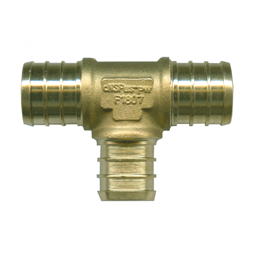 Fairview Pex Tee 3/4;Lead Free Brass Item #: FVF-LF-PEX-123-14 | GarageAndFab.com