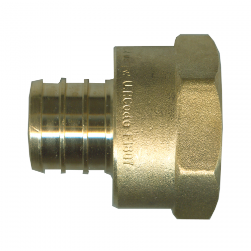 Fairview Pex Adptr 1/2x1/2FPT;Lead Free Brass Item #: FVF-LF-PEX-126-10D | GarageAndFab.com