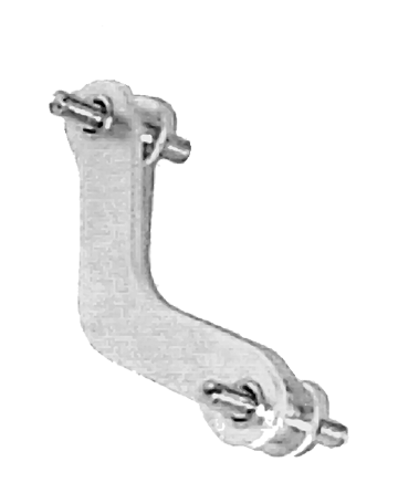 Fairview 2 Screw U-Clamp;2.5in Item #: FVF-PG-MB25 | GarageAndFab.com