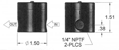 Fairview Pressure Protection Valve;1/4FPT Item #: FVF-PPV90PC-60/65-6C | GarageAndFab.com