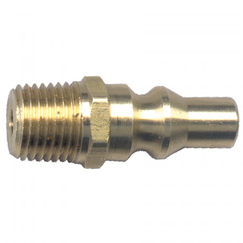 Fairview GAS-FLO RVQD Nipple;1/4MPT Item #: FVF-QD-GMRVN4-4M | GarageAndFab.com