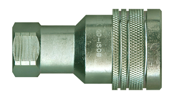 Fairview SS ISO B Coupler;3/8x3/8FPT Item #: FVF-QD-SISOBC6-6F | GarageAndFab.com