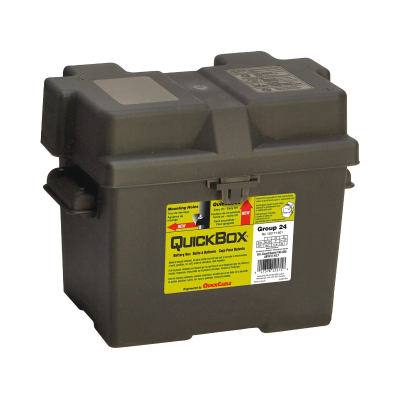 Quick Cable 120171-001 Group 24 Battery Box | GarageAndFab.com | Munro Industries