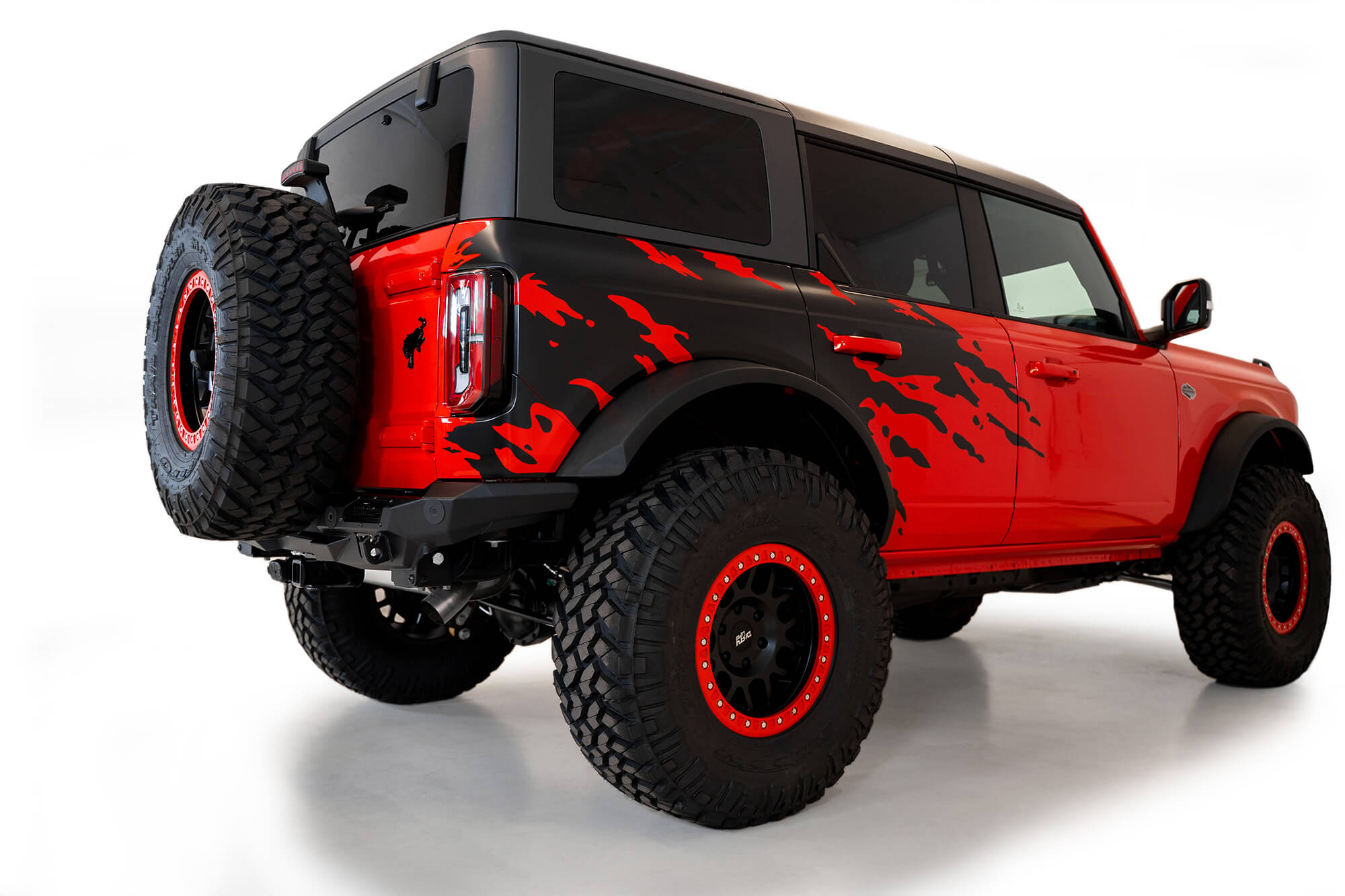 ADD Offroad 2021-2022 Ford Bronco Stealth Fighter Rear Bumper R230081370103 | GarageAndFab.com