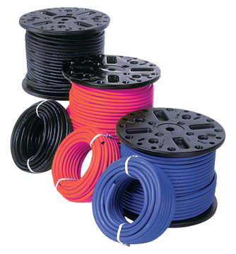 Fairview 1/4 ID 4000 PSI Blue Non-Mark P.Wash Hose;300ft Item #: FVF-PW3-4-REEL | GarageAndFab.com