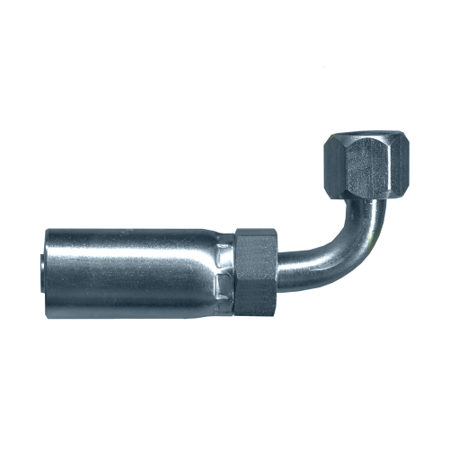 Fairview R7/R8/R18 Hose End;90Elb;3/8IDx3/8FJIC Item #: FVF-SCTP39-66 | GarageAndFab.com