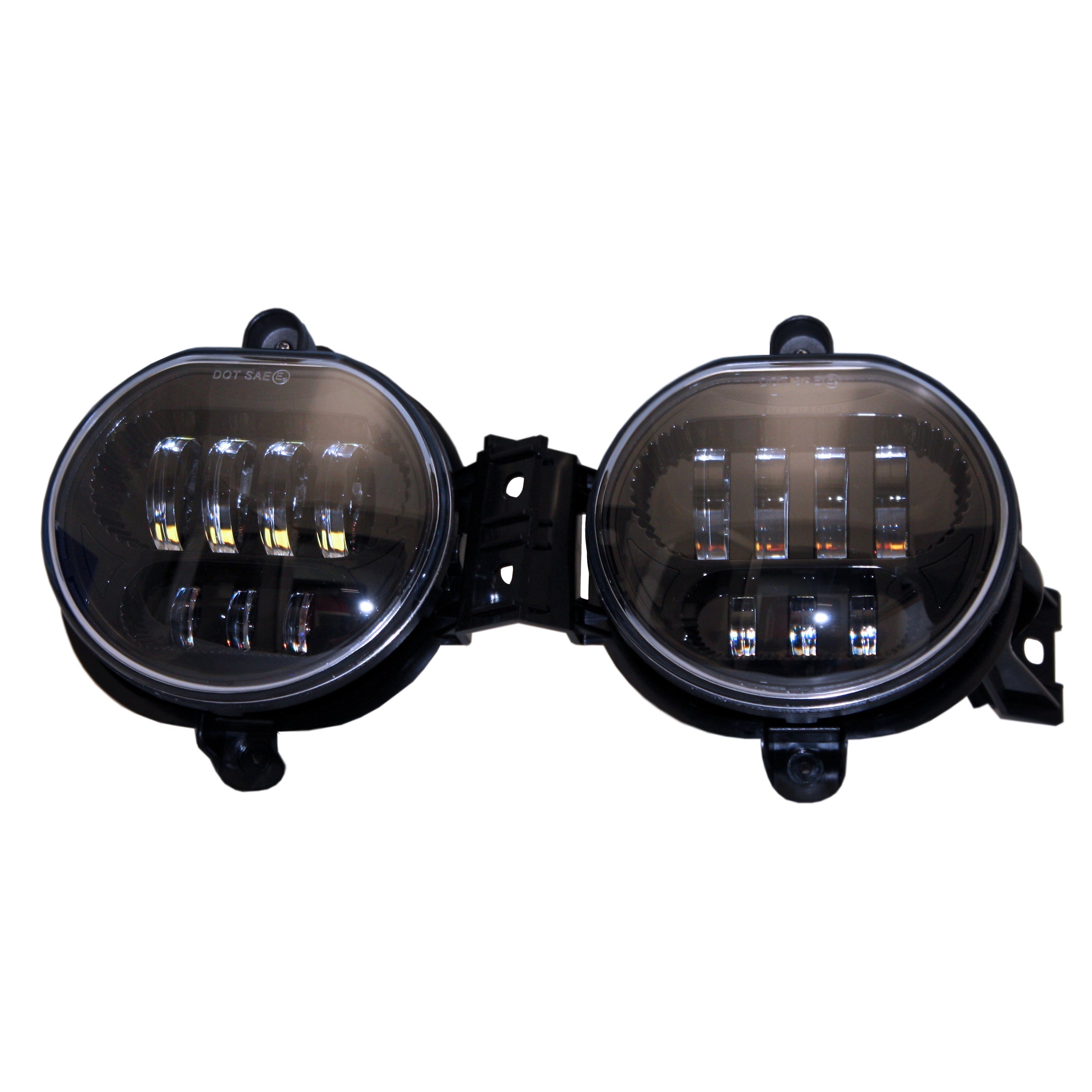 Speed Demon 10-20221 DOT/SAE Dodge Round LED Fog Lamp - Pair 02-08 Ram 1500, 03-09 Ram 2500/3500 | GarageAndFab.com