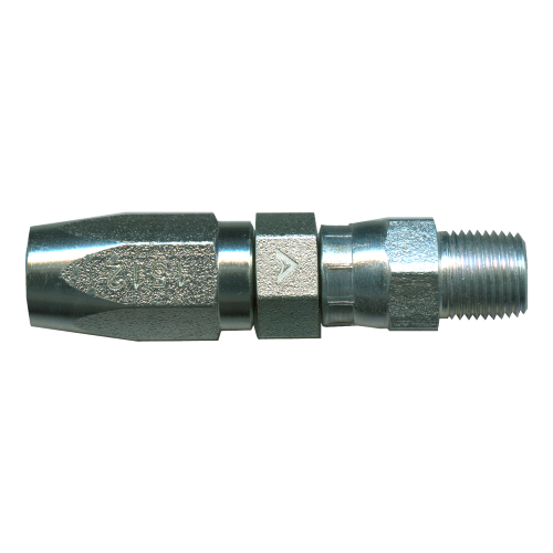 Fairview 100R7 Grease Screw-on Coupling;1/8 IDx1/8MPTSW Item #: FVF-SR725SW-2A | GarageAndFab.com