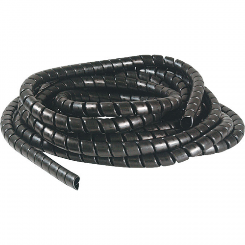 Fairview Spiral Wrap;2.61 ID Item #: FVF-SPW-48BLK | GarageAndFab.com