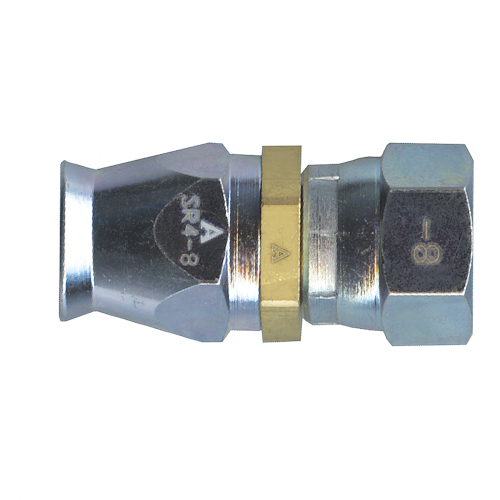 Fairview R14(PTFE) Hose End;1/4 NomIDx1/4 FSAE Item #: FVF-SR428-44 | GarageAndFab.com