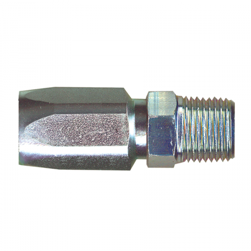Fairview 100R5 Reusable Hose End;3/4x3/4MPT Item #: FVF-SR525-12E | GarageAndFab.com