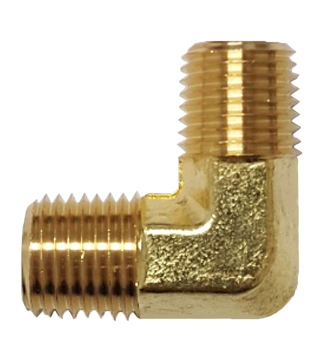 Fairview Brass 90 Elbow;1/2 MPT Item #: FVF-99-D | GarageAndFab.com