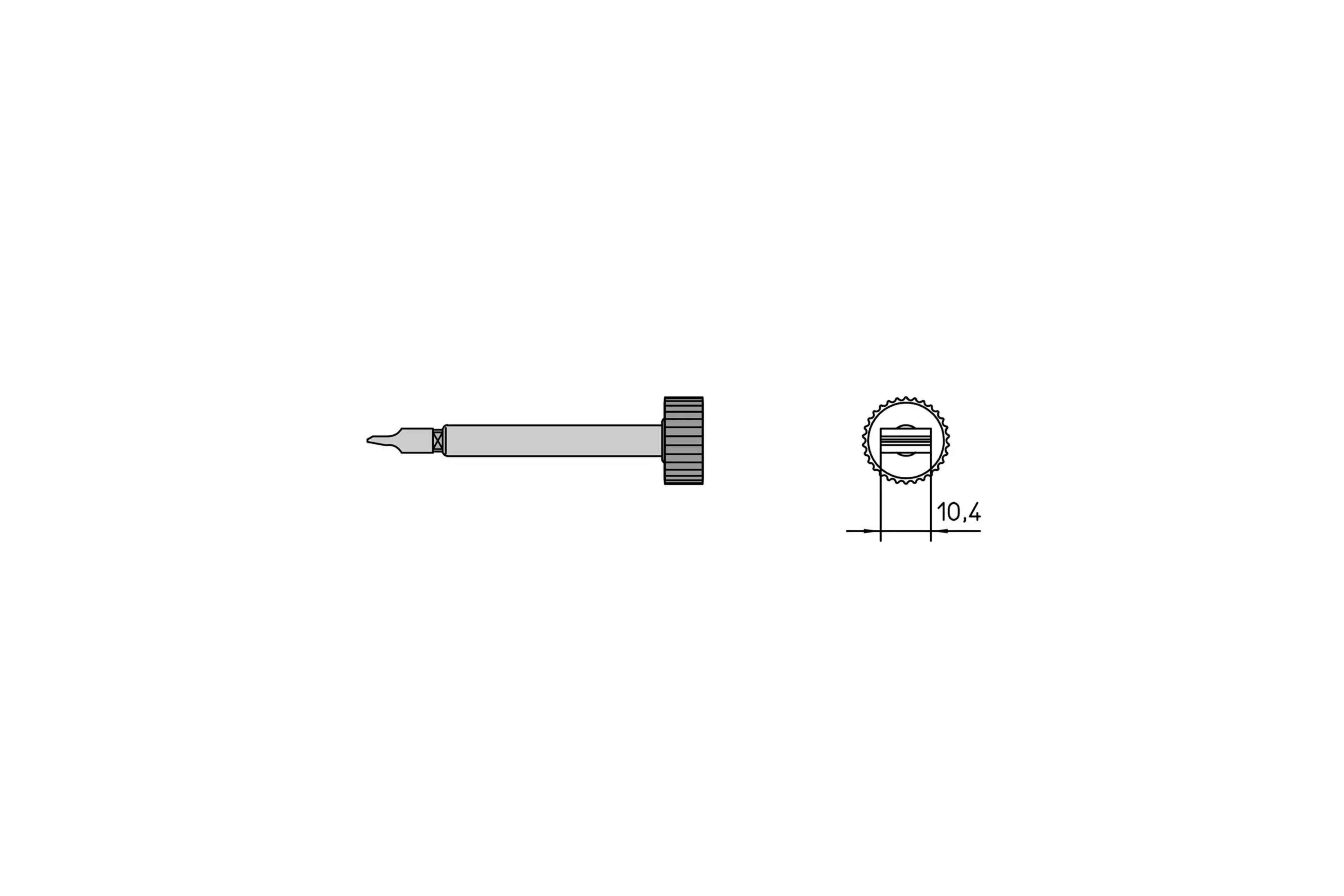 WELLER Smt01 Tip Bl 10.4X0.6X7.1Mm W/O Barrel - T0054450199N - WEL-T0054450199N | GarageAndFab.com