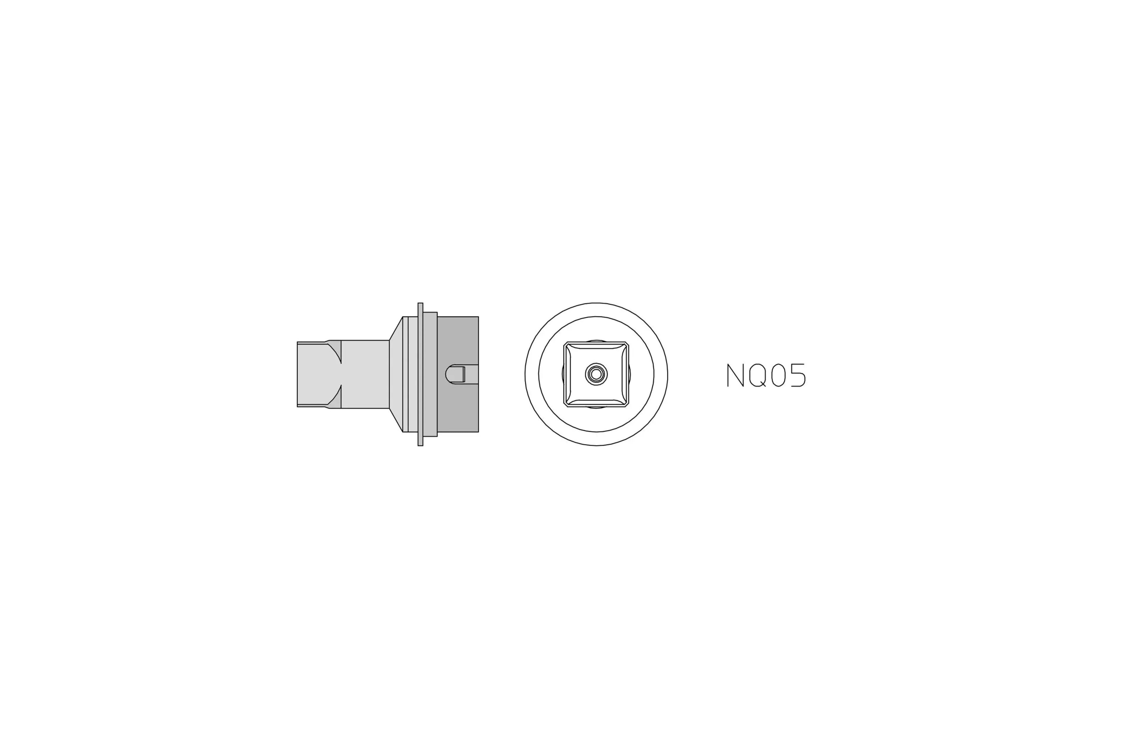 WELLER Nq05 Hotgas Nozzle 11,0X11,0 - T0058736839N - WEL-T0058736839N | GarageAndFab.com