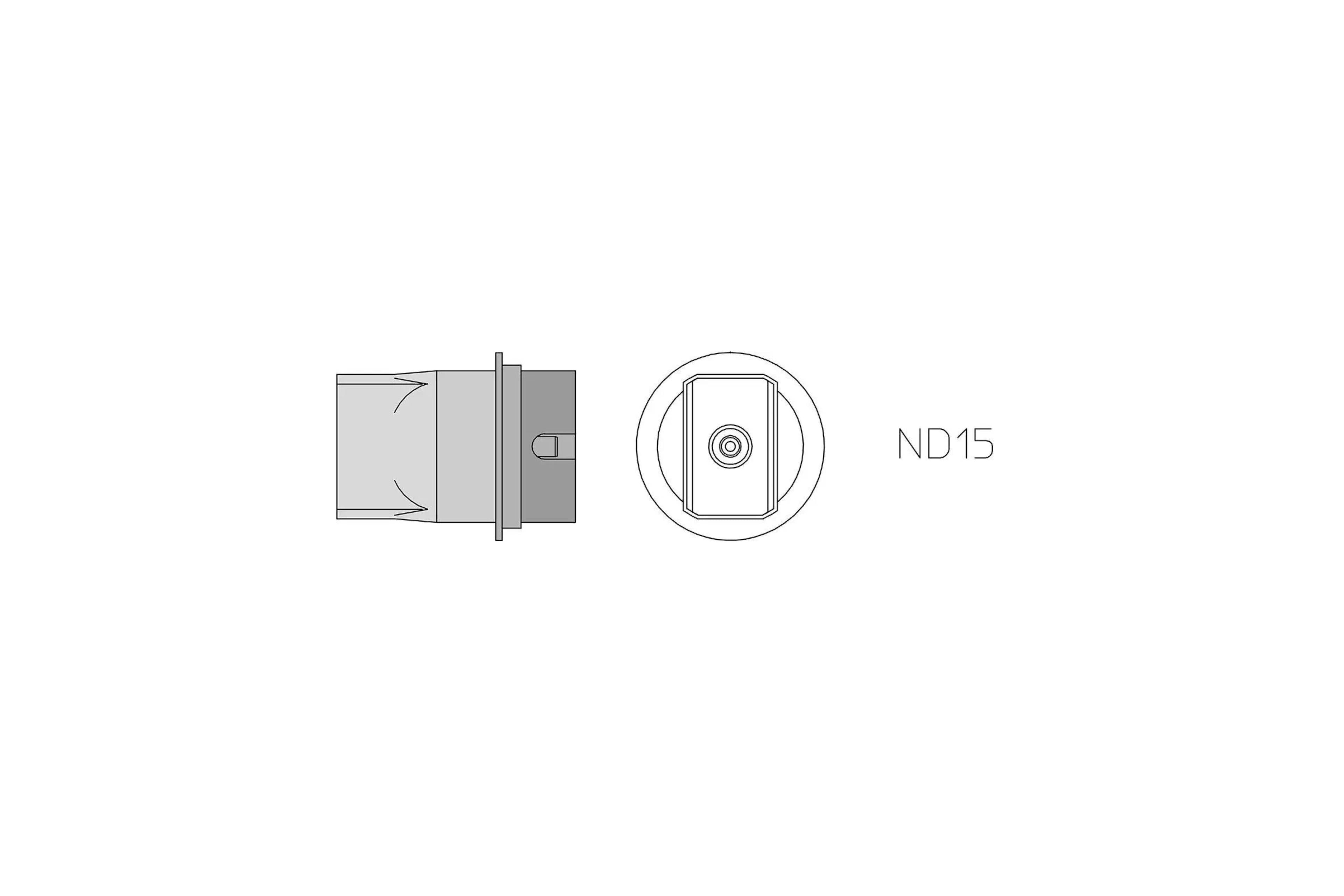 WELLER Nd15 Hotgas Nozzle 19,0X12,0 - T0058736841N - WEL-T0058736841N | GarageAndFab.com