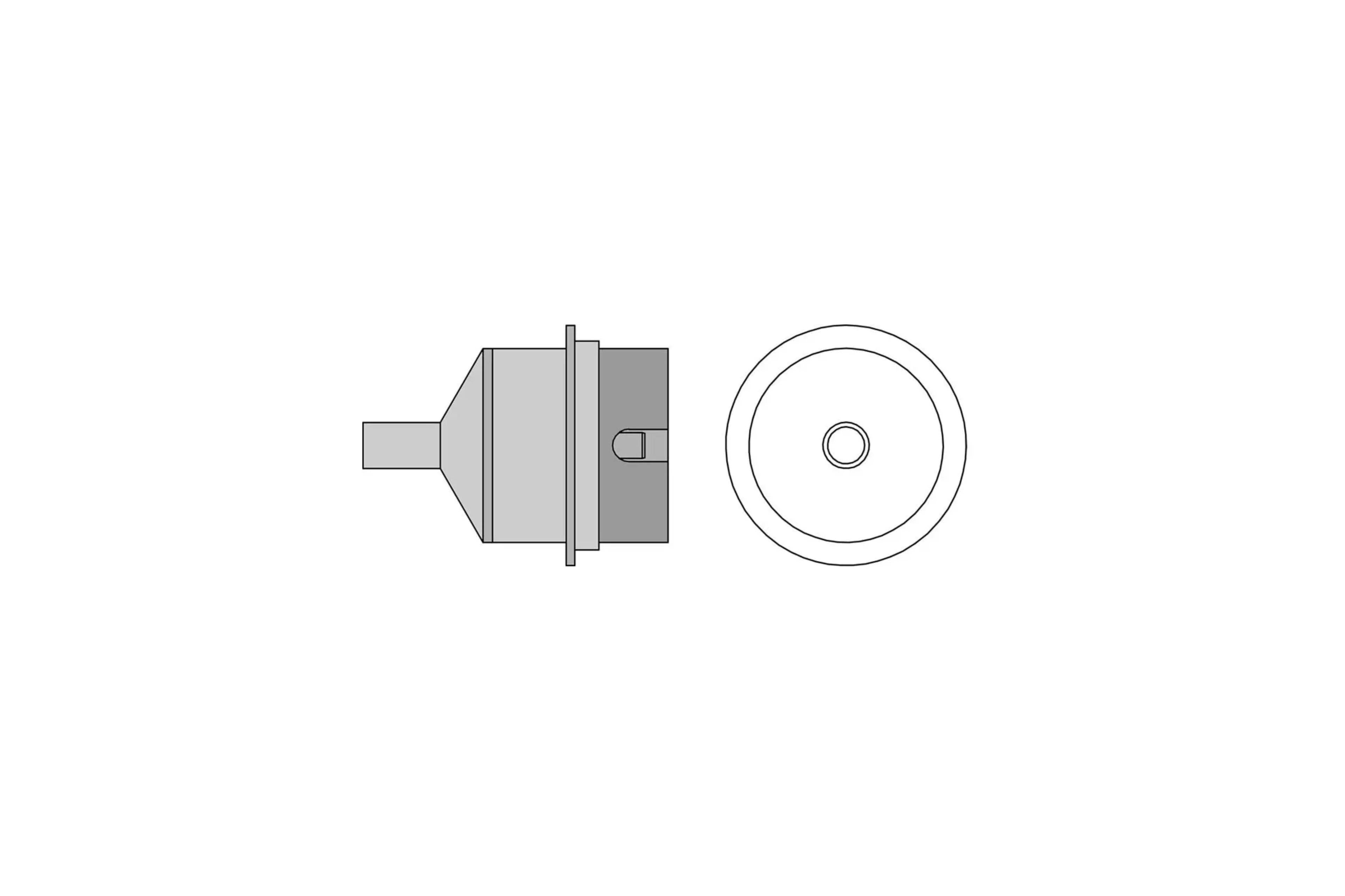 WELLER Nr05 Hotgas-Nozzle - T0058736867N - WEL-T0058736867N | GarageAndFab.com