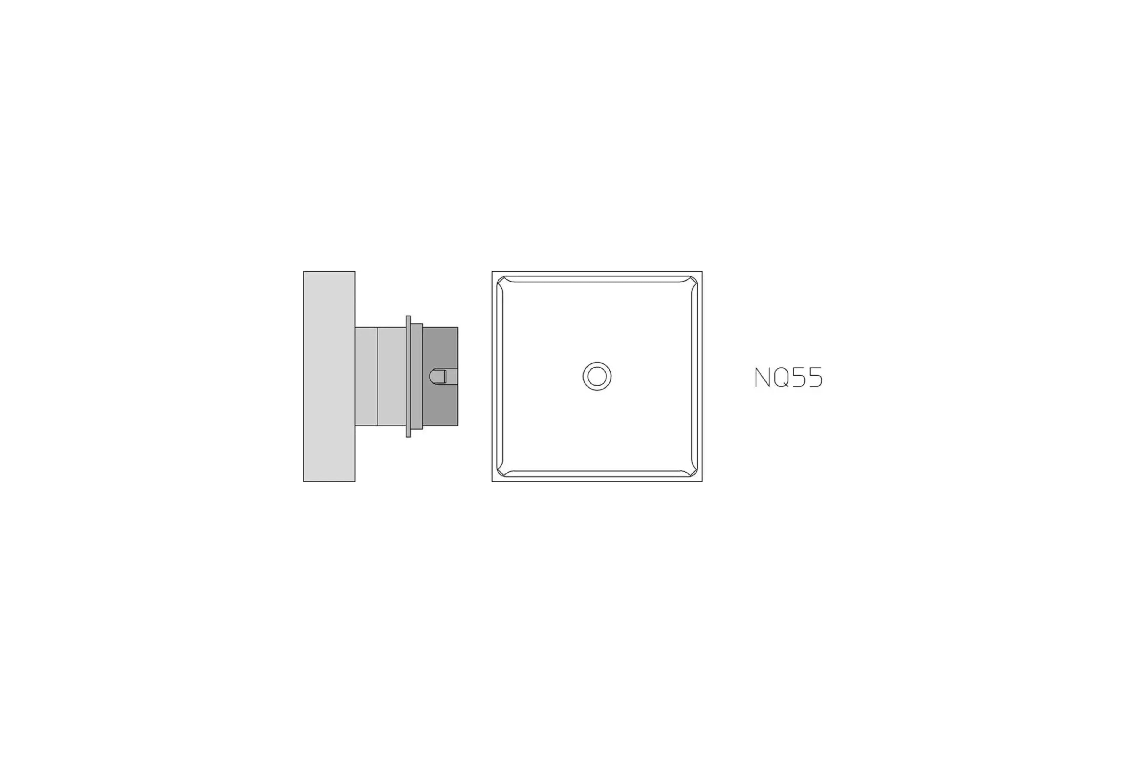 WELLER Nq55 Hotgas Nozzle 43X43 - T0058736890N - WEL-T0058736890N | GarageAndFab.com
