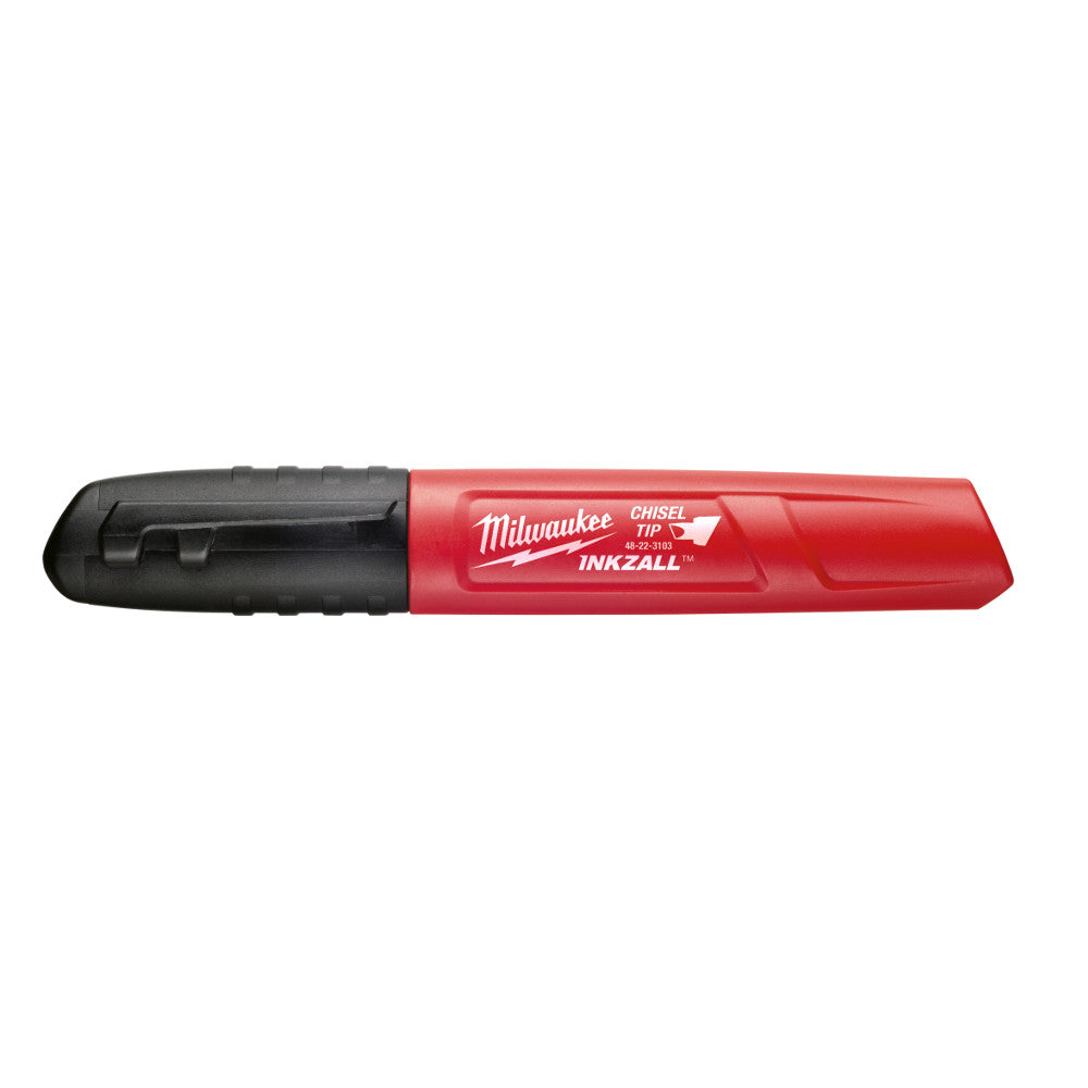 Milwaukee Electric 1Pk Med. Chisel Black Marker - MLW-48-22-3103 | MFVCanada.com