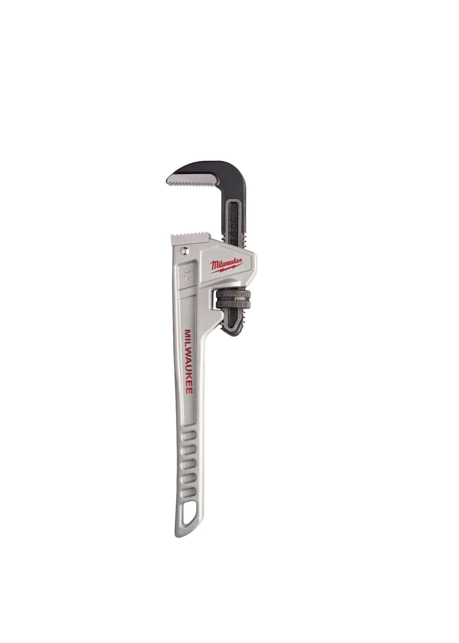 Milwaukee Electric 12" Aluminum Pipe Wrench, 2" Capacity - MLW-48-22-7212 | MFVCanada.com