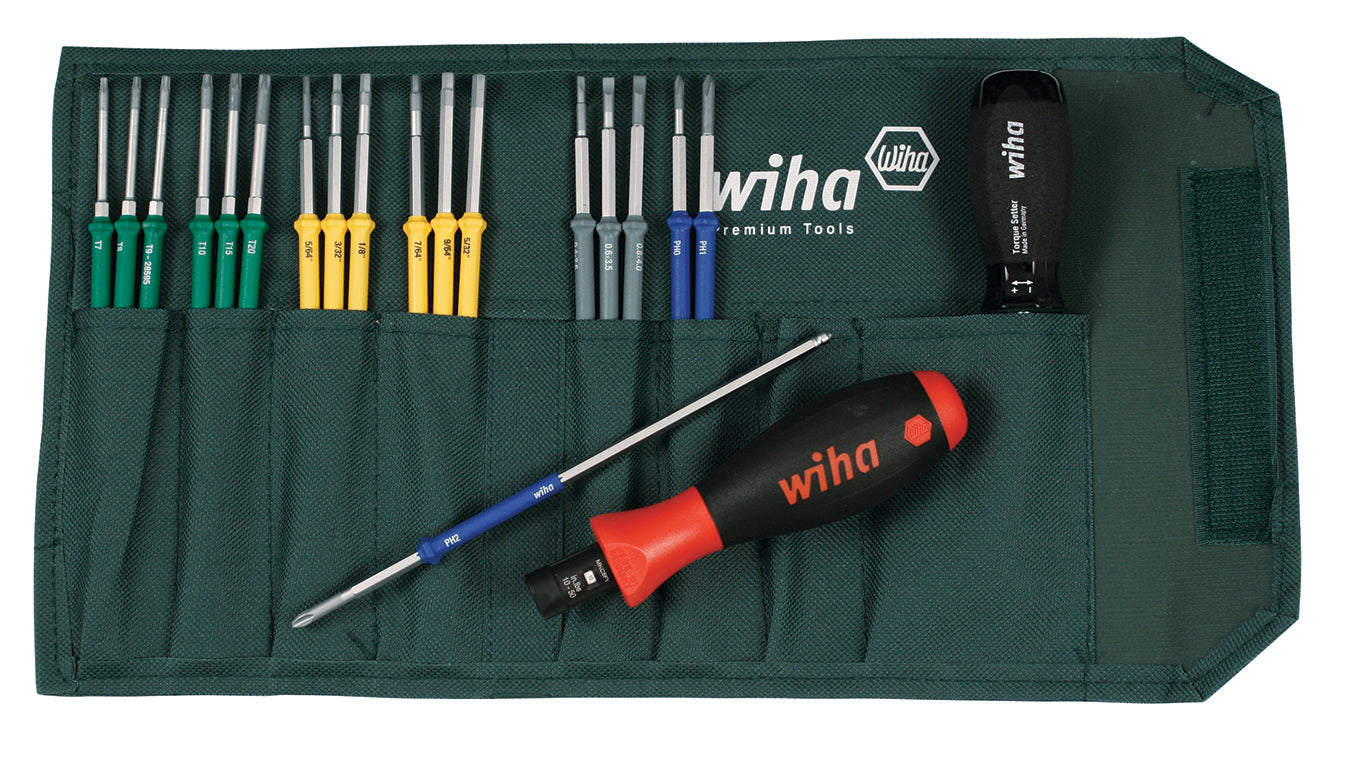 WIHA TOOLS 20 Piece Torquecontrol Blade Set - WIH-28600 | GarageAndFab.com