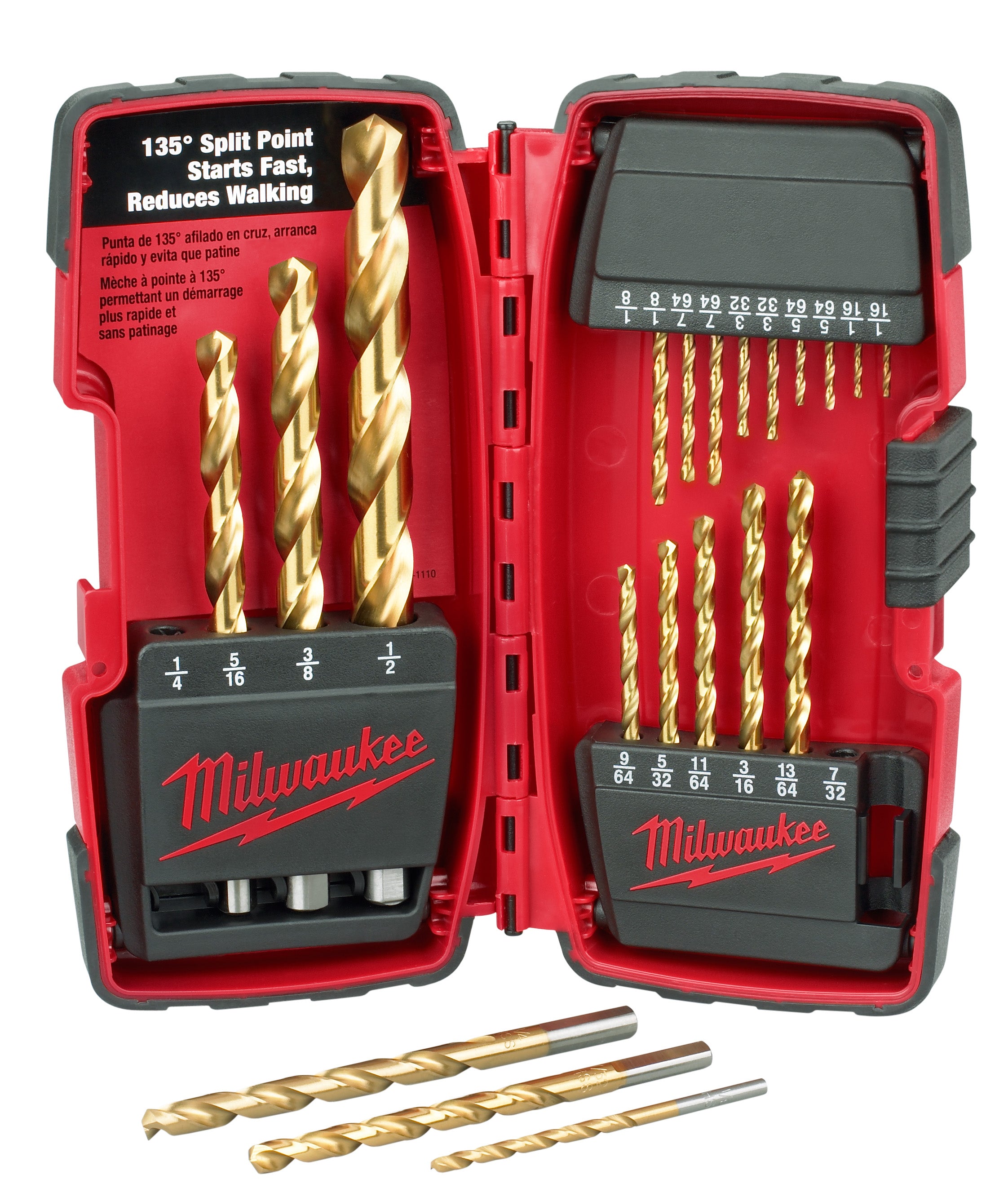 Milwaukee Electric 20 Pc Titanium Drill Bitset - MLW-48-89-1105 | MFVCanada.com