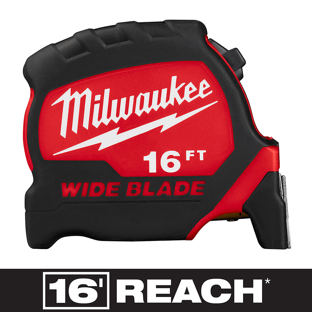 Milwaukee Electric 16' Wide Blade Tape - 14’ So - MLW-48-22-0216 | MFVCanada.com