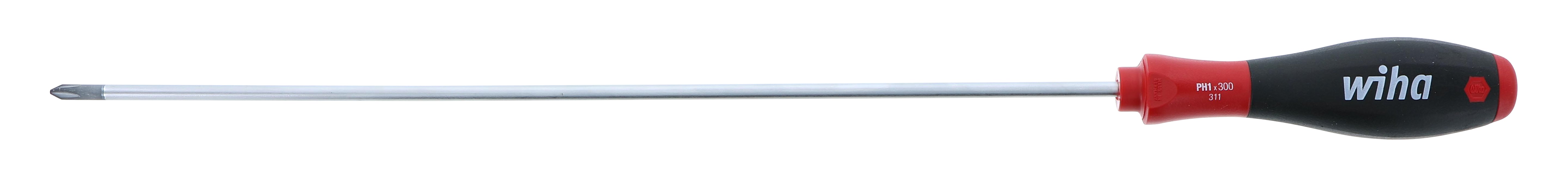 WIHA TOOLS Softfinish Phillips Screwdriver #1 X 300Mm - 31114 - WIH-31114 | GarageAndFab.com