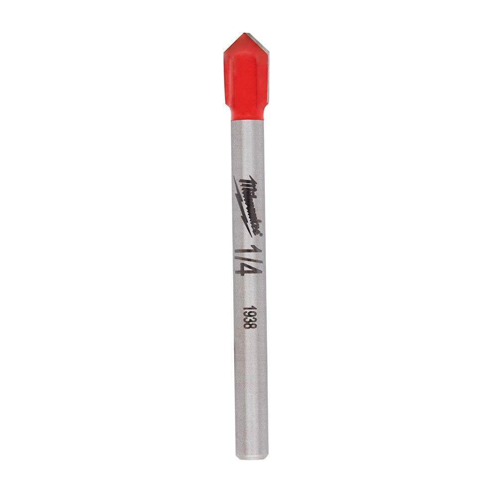 Milwaukee Electric 1/4" Glass And Tile Bit - MLW-48-20-8982 | MFVCanada.com