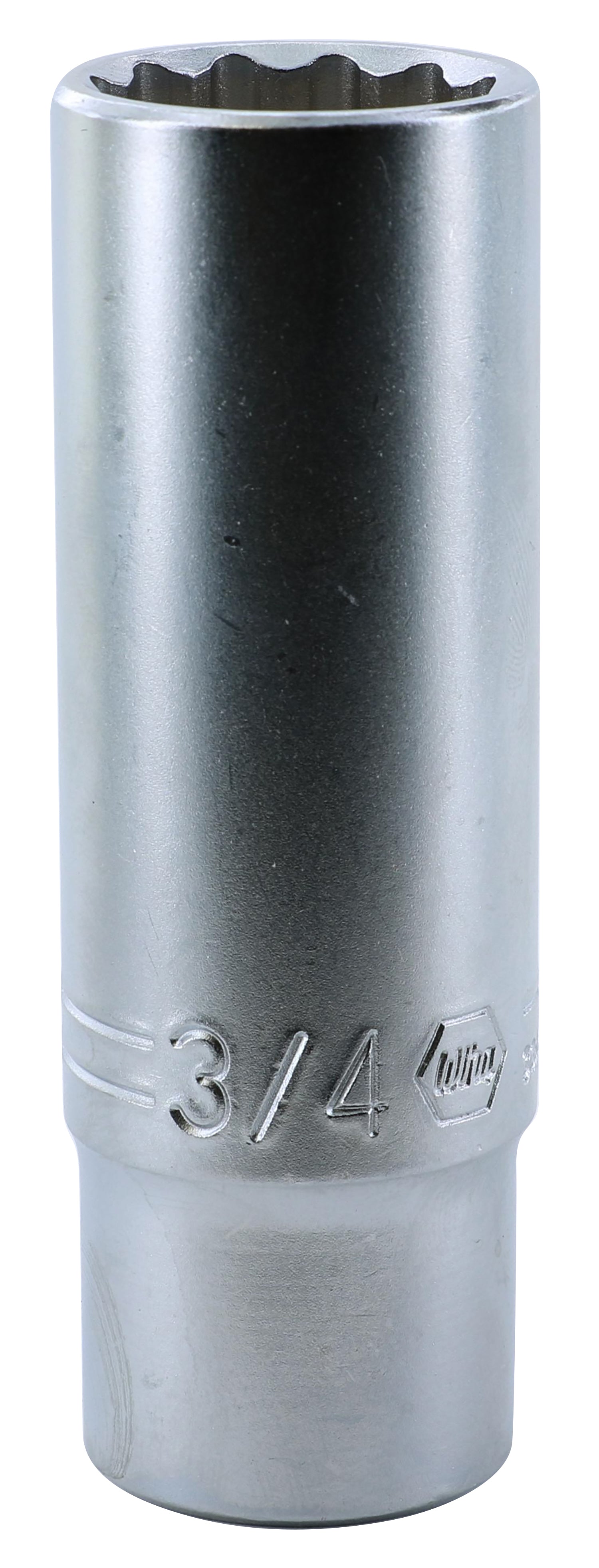WIHA TOOLS 12 Point - 1/2" Drive Deep Socket 3/4" - 33857 - WIH-33857 | GarageAndFab.com