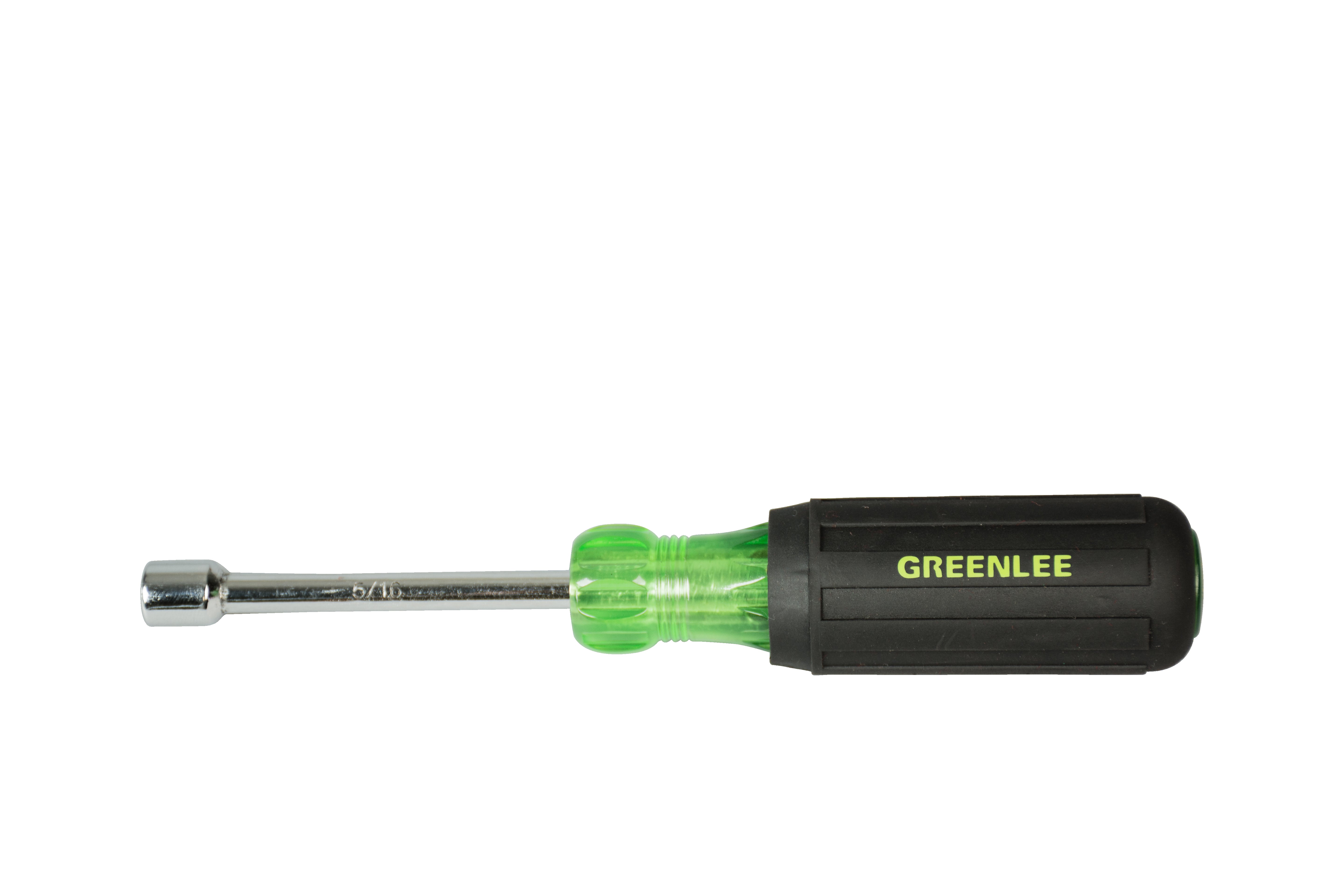 Greenlee Nutdriver,  Magnetic,  5/16X3 -GRE-0253-13MAG | GarageAndFab.com