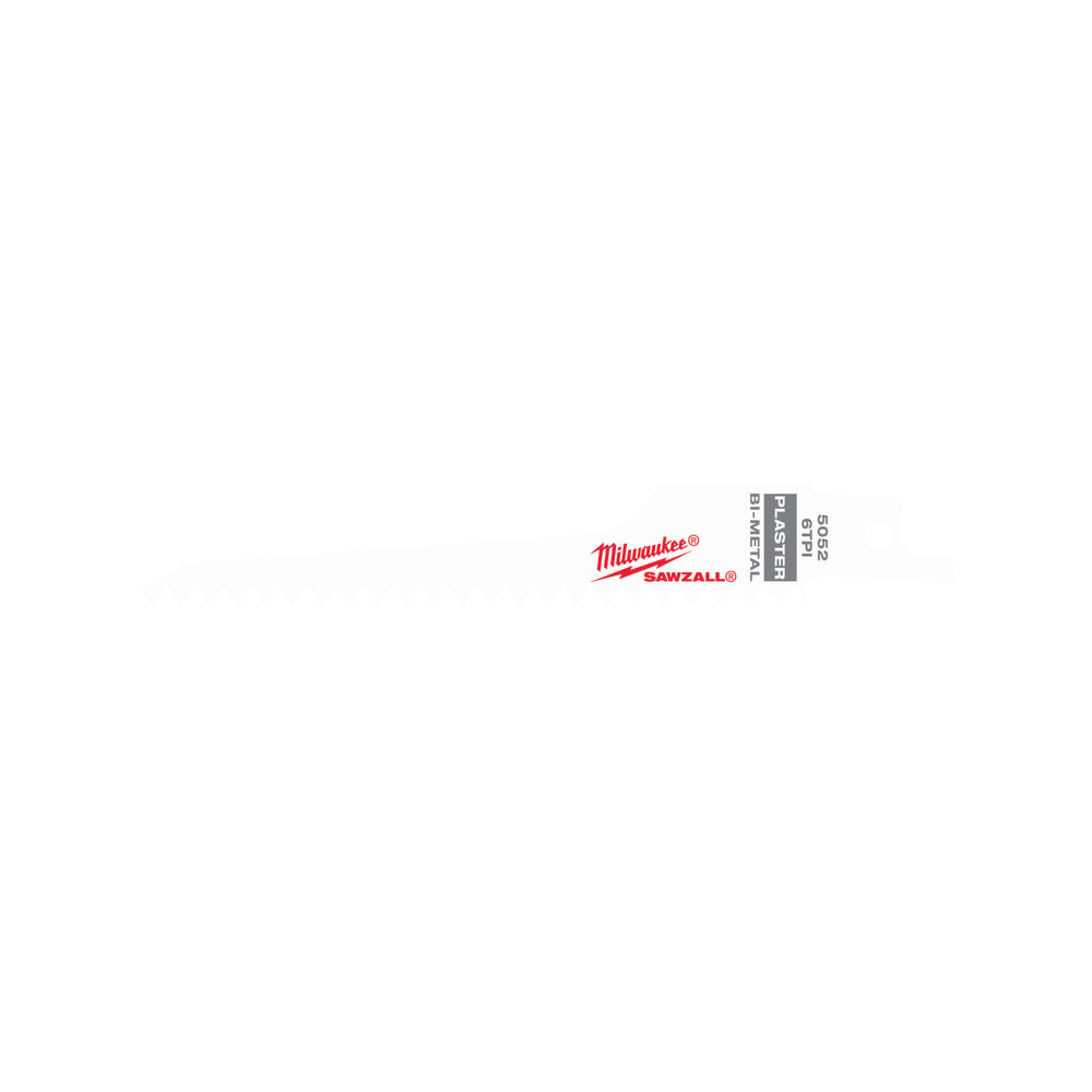 Milwaukee Electric Blade 6T 5L Plaster 5Pk - MLW-48-00-5052 | MFVCanada.com