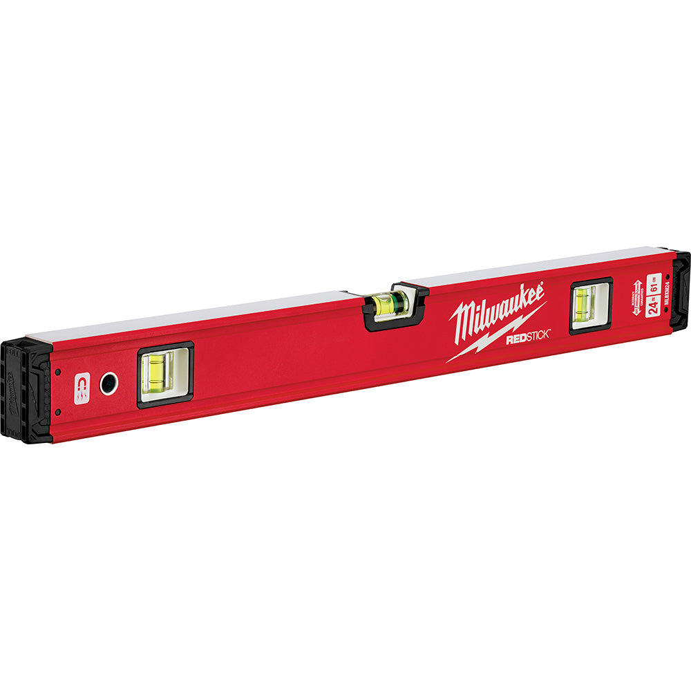 Milwaukee Electric 24" Redstick Magnetic Box Level - MLW-MLBXM24 | MFVCanada.com
