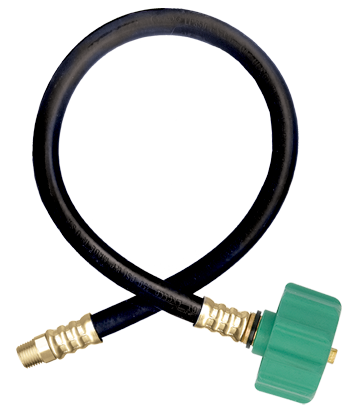 Fairview 1/4 LPG TP Type I Assy;1/4 MPTxQCC;24in Item #: FVF-I4TC24MP4QCC | GarageAndFab.com