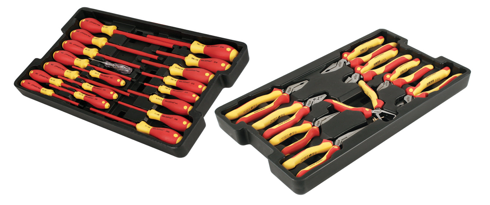 WIHA TOOLS 28 Piece Insulated Pliers-Cutters And Screwdriver Set - WIH-32989 | GarageAndFab.com