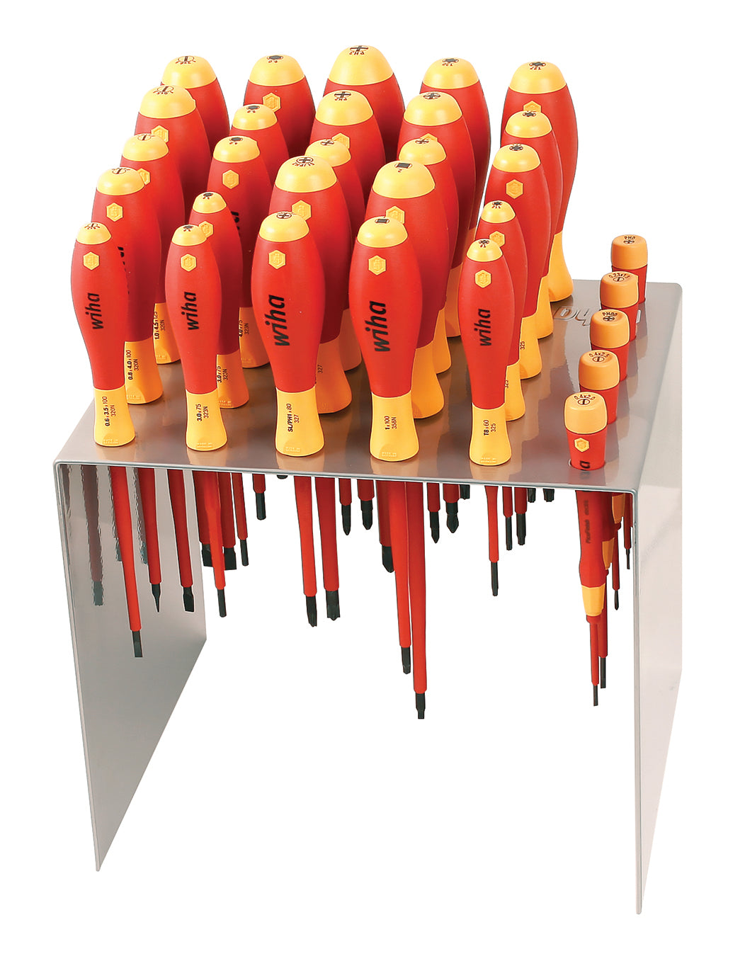WIHA TOOLS 30 Piece Insulated Softfinish And Picofinish Precision Screwdriver Workstation - WIH-32199 | GarageAndFab.com