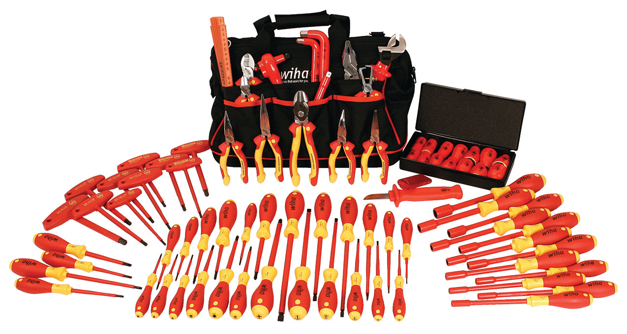 WIHA TOOLS Insulated Pliers-Cutters And Screwdriver Set - 32877 - WIH-32877 | GarageAndFab.com