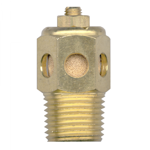 Fairview Speed Ctrl Muffler;3/8MPT Item #: FVF-BSCM-C | GarageAndFab.com