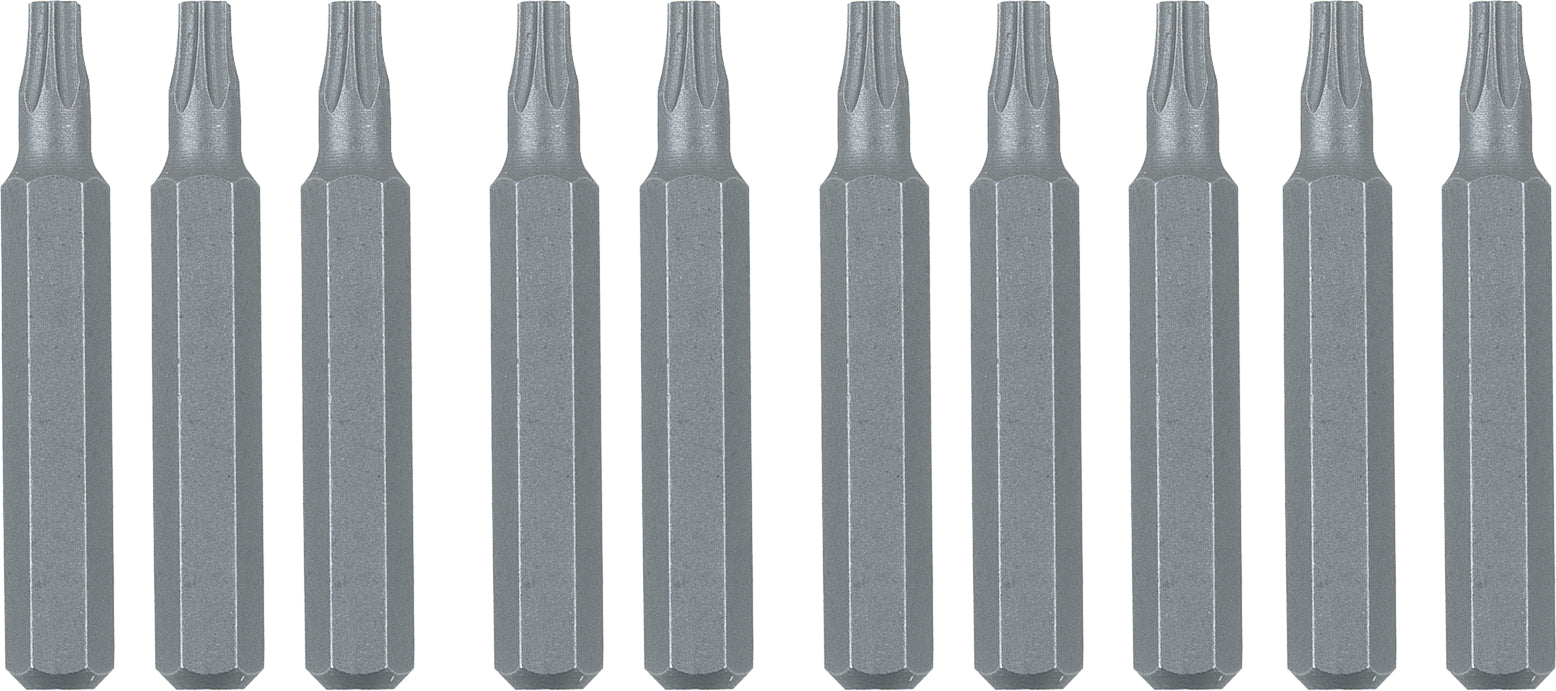 WIHA TOOLS System 4 Torx Microbits T10 X 28Mm - 10 Pack - WIH-75669 | GarageAndFab.com