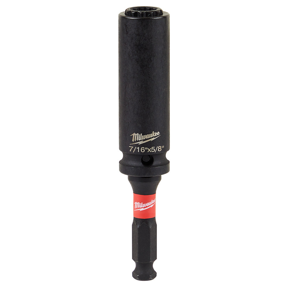 Milwaukee Electric 7/16" And 5/8" 2In1 12Pt Socket - MLW-49-66-5120 | MFVCanada.com