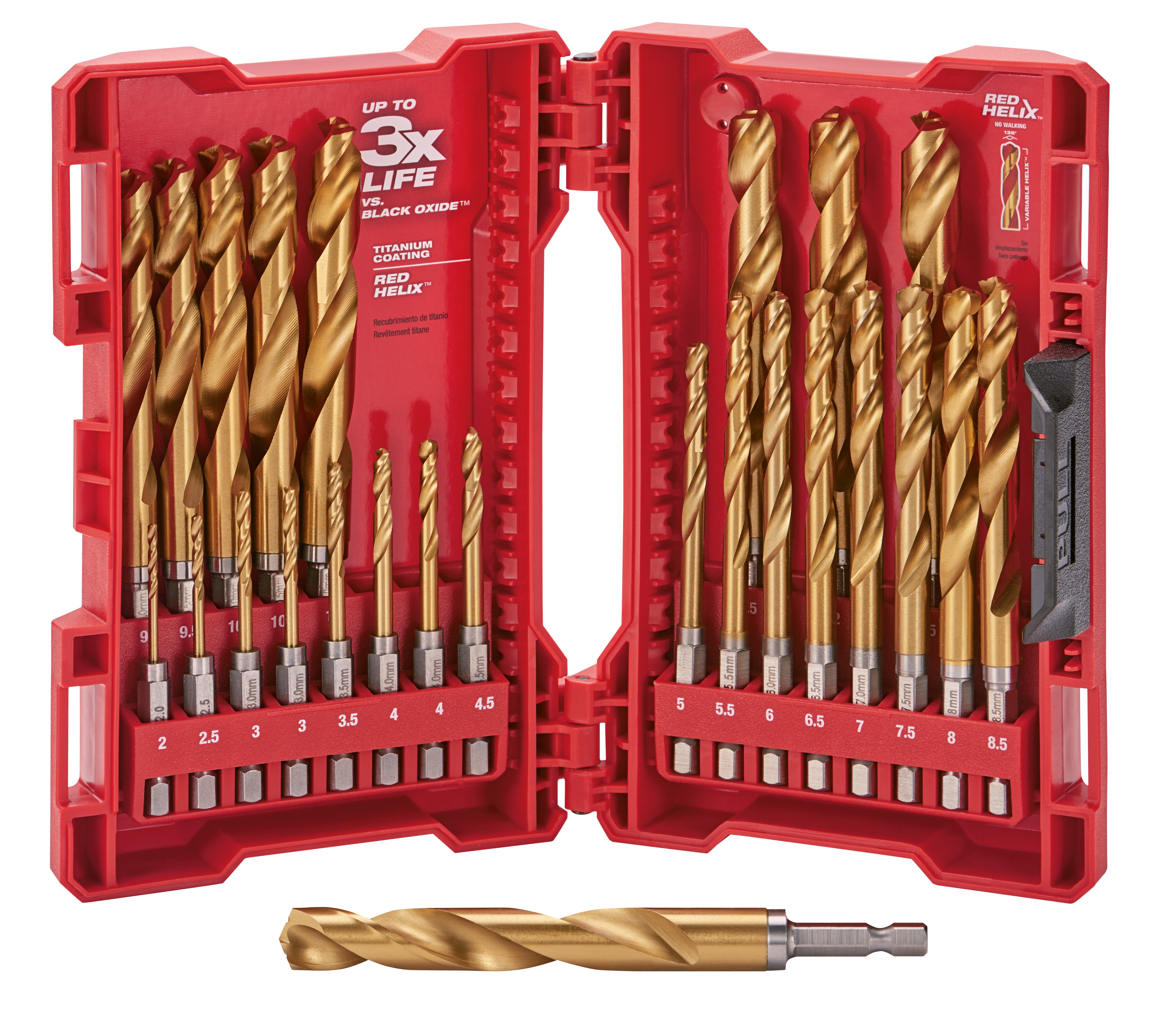 Milwaukee Electric Us Metric Tin Rh 25 Pc Kit - MLW-48-89-4861 | MFVCanada.com