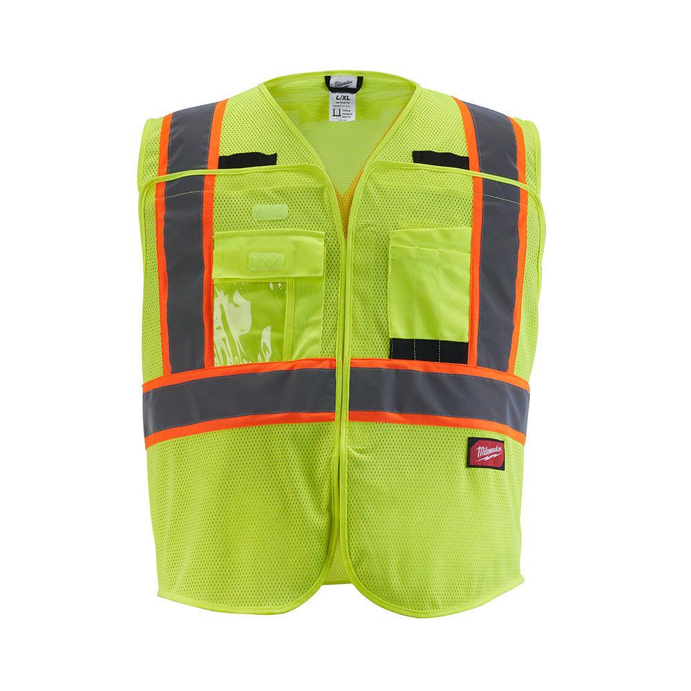 Milwaukee Electric Yellow Breakaway Vest - Csa - L/Xl - MLW-48-73-5172 | MFVCanada.com