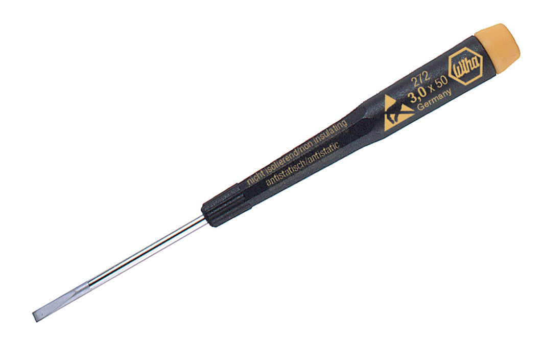 WIHA TOOLS Precision Esd Slotted Driver 3.0Mm X 150Mm - WIH-27234 | GarageAndFab.com