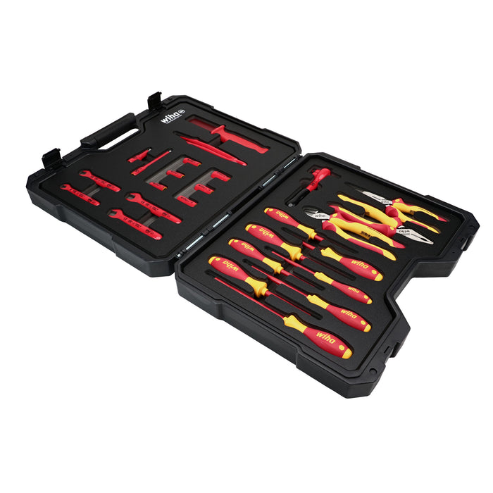 WIHA TOOLS 26-Piece Insulated Hybrid & Ev Essentials Tool Kit - WIH-91890 | GarageAndFab.com