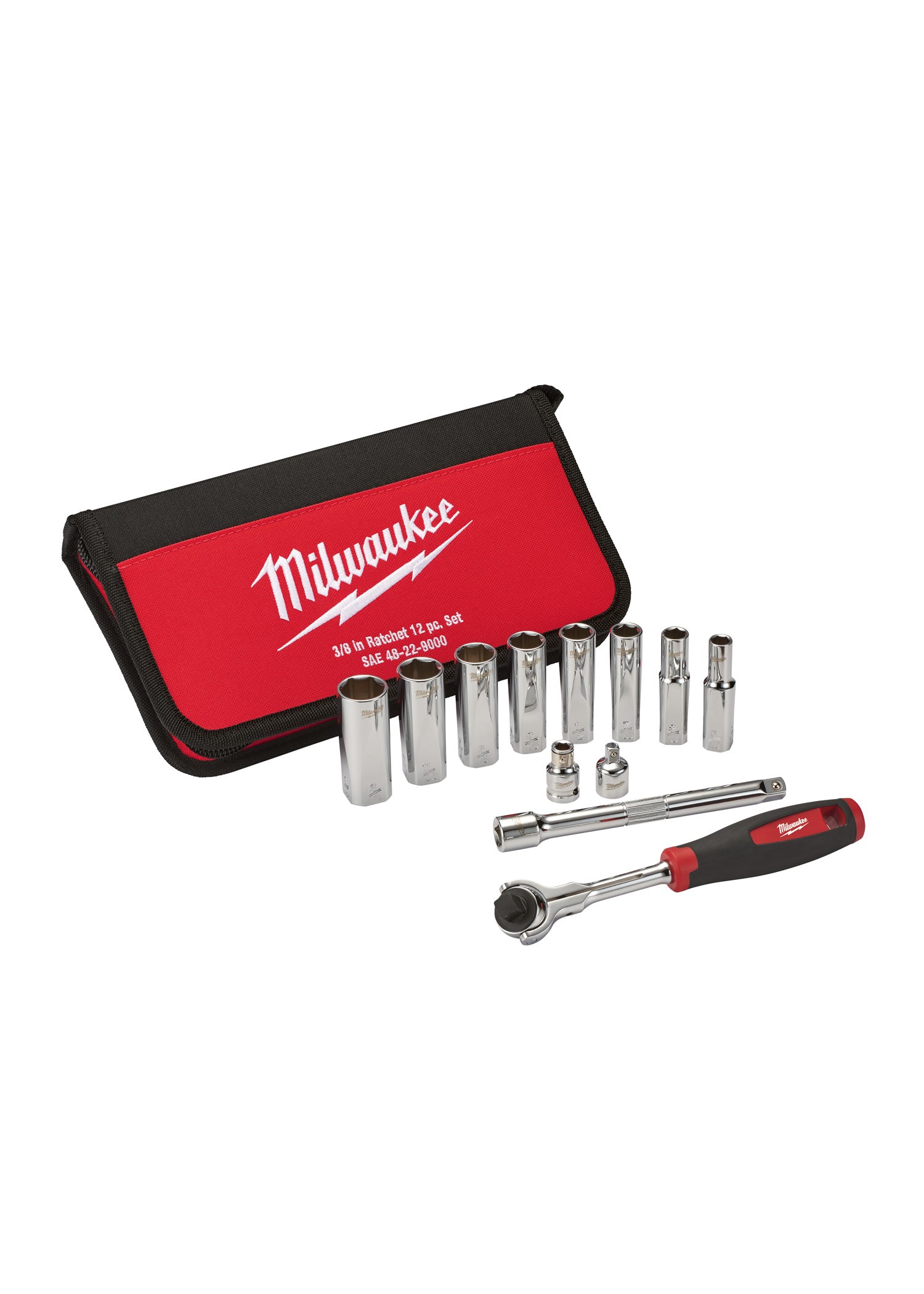 Milwaukee Electric Tradesman Ratchet Set - MLW-48-22-9000 | MFVCanada.com