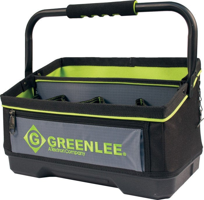 Greenlee Tool Tote,  Heavy Duty Openen 16" -GRE-0158-25 | GarageAndFab.com