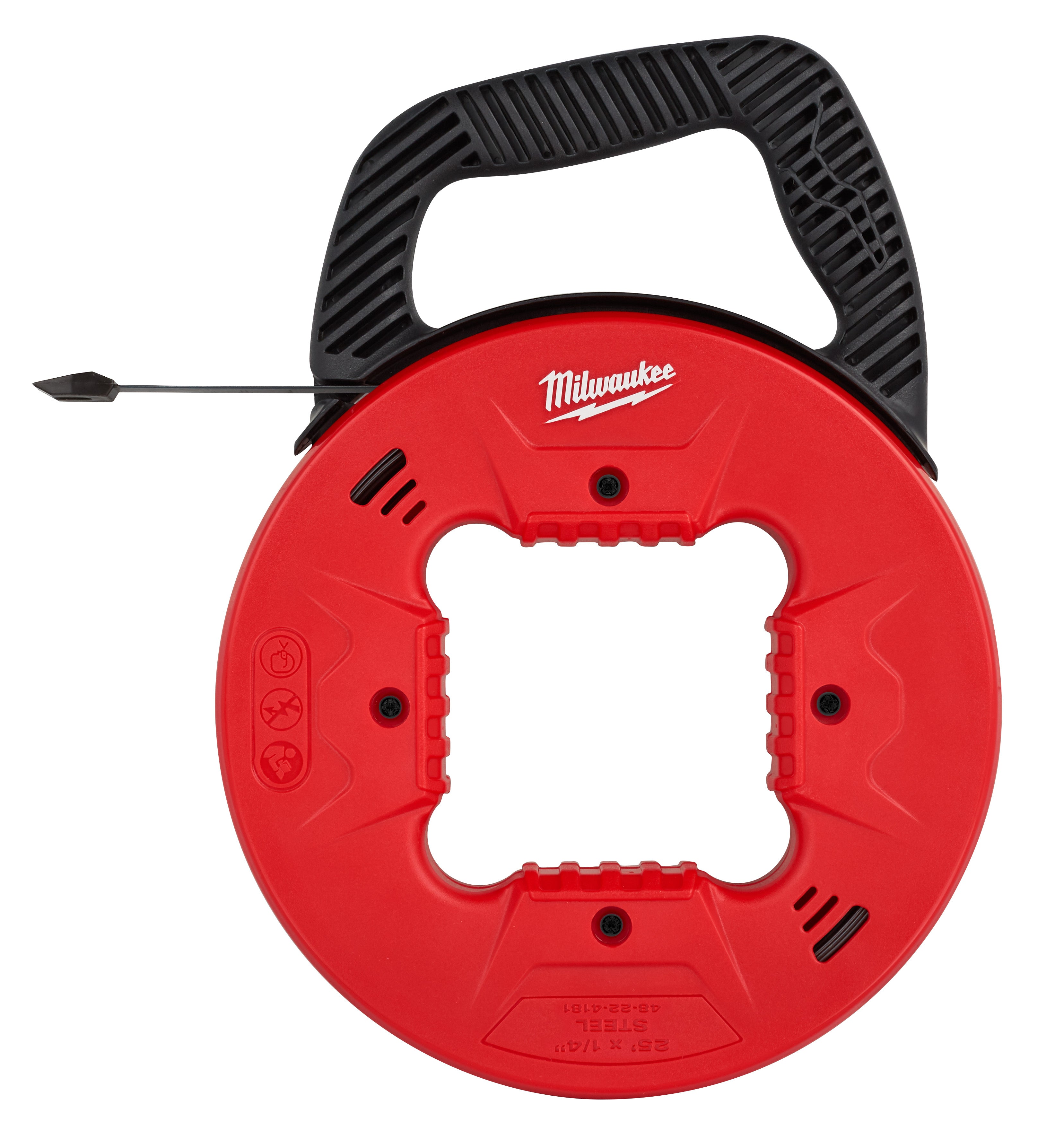 Milwaukee Electric 25' 1/4" Steel Fish Tape - MLW-48-22-4181 | MFVCanada.com