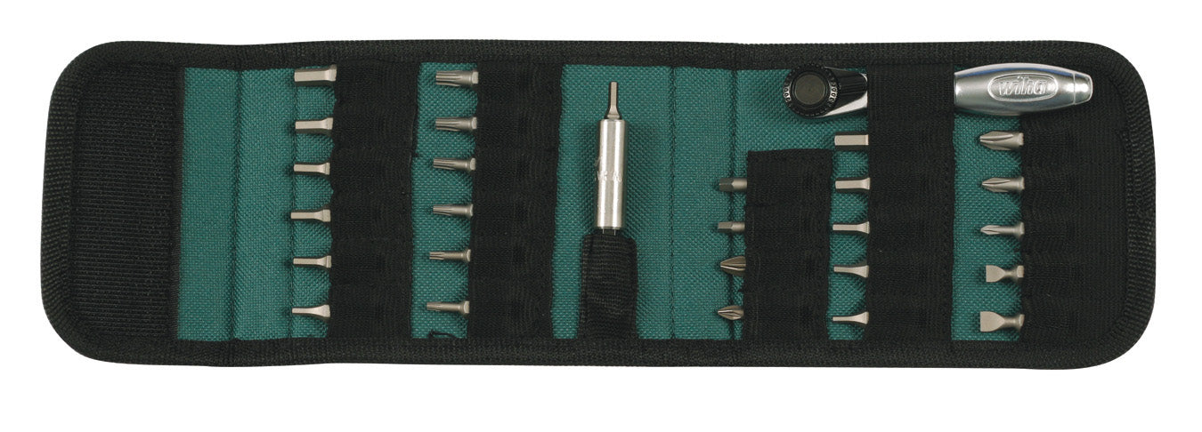 WIHA TOOLS 29 Piece 1/4" Drive Ratchet And Bit Set - WIH-74992 | GarageAndFab.com